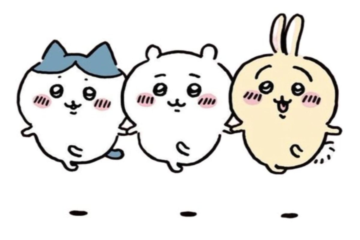 chiikawa friends!!! 😁🫶🏻