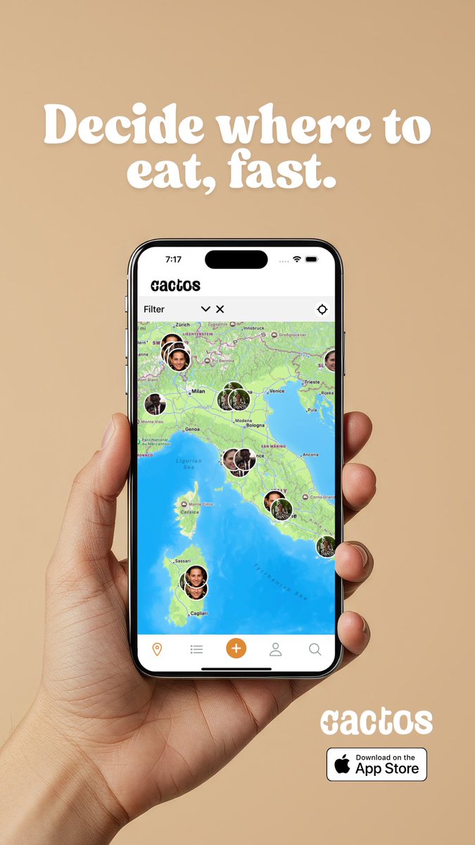joincactos's tweet photo. Your friends’ recs > strangers’ reviews.
That’s the idea behind Cactos 🌵 — discover where your circle actually eats, not what bots say.
Keep your spots limited, curated, and real. https://t.co/WTaLw8qDlY