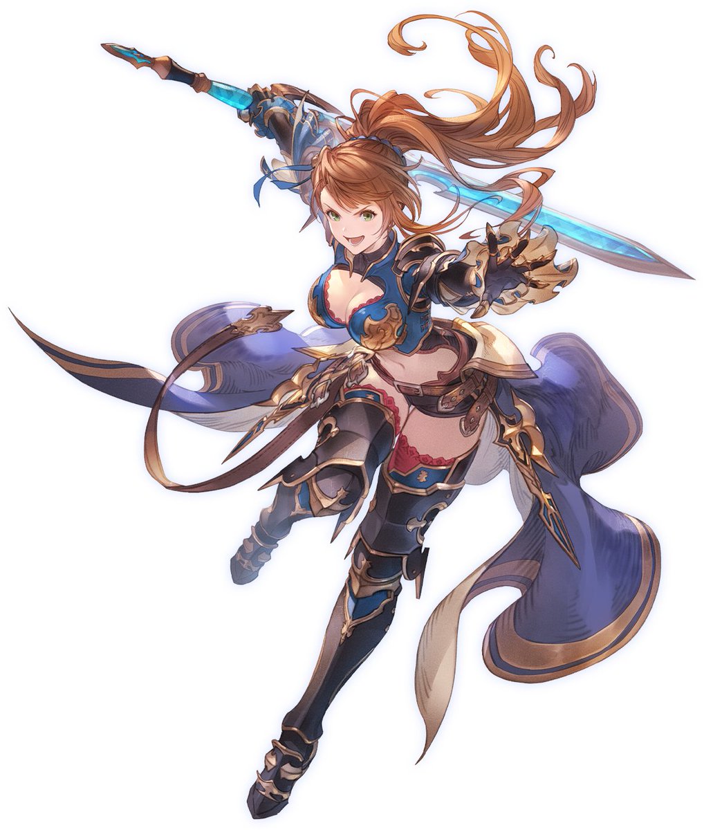 dailyfggirls's tweet photo. the fighting game girl of the day is   
  beatrix ♡ granblue fantasy versus: rising https://t.co/kcN51lWtl7