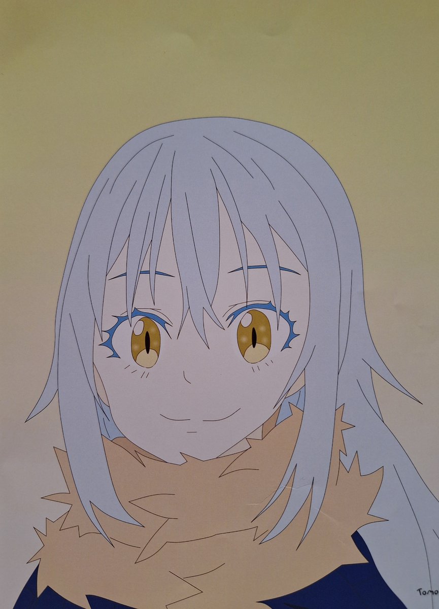 僕が描いたお気に入り
転スラのリムル=テンペスト😊