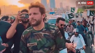 pakistan_untold's tweet photo. Shahid Afridi celebrating 3 sixes by his Daamaad and 3 wickets of India in the victory rally. It's another 6-0 victory for him.

#INDvsPAK https://t.co/GGR0B1Hs85