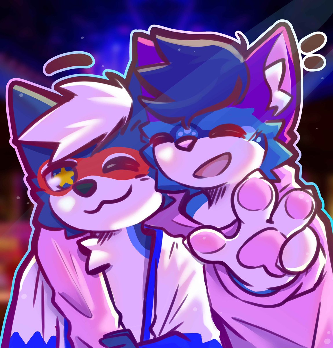 Rukiefloof's tweet photo. Ryo & Rukie <3
Art by @RyoWuff
#furry #furryart #furryartwork #furryartcommissions #furryartcommission #furrycommission #fursona #fursonaartwork #fursonadrawing #artcommission
#commissionart https://t.co/GyjDarRLdn
