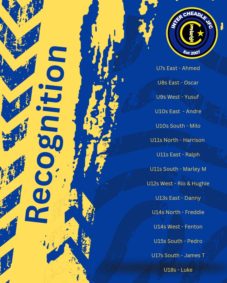 Inter Cheadle JFC tweet media