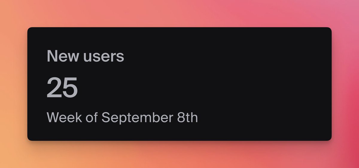 AtaAtasoy11's tweet photo. 25 new users this week :)) https://t.co/V3kTQzSF5F