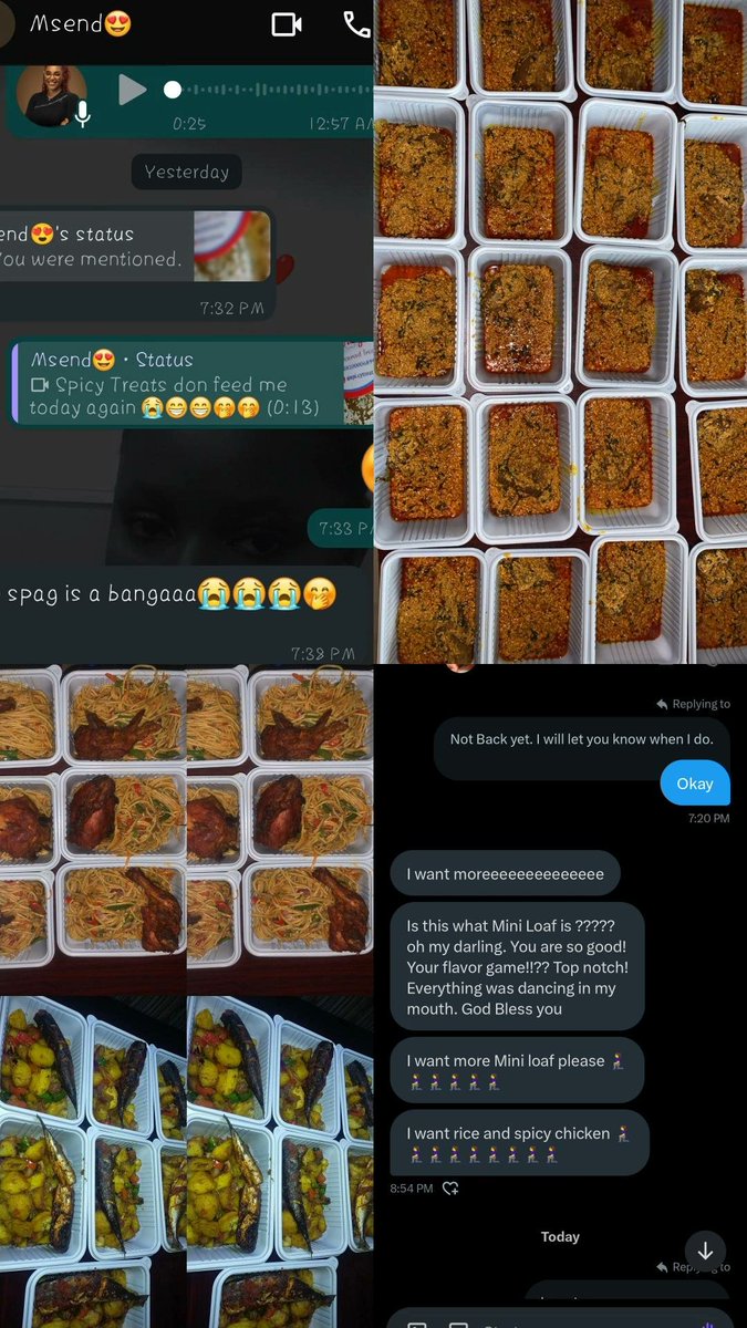 kwaghyan__doo's tweet photo. The meals,
The reviews,
Happy clients 🤭

Thank you God! https://t.co/aGYQhEBYiC