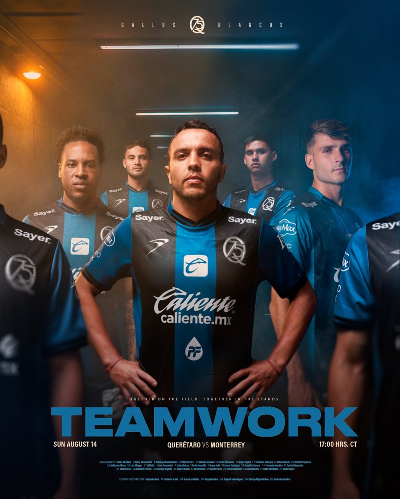 Let’s get to work! 🔵⚫️

#Los75DeGallos