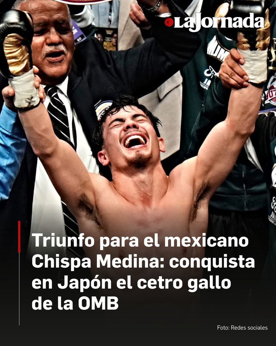lajornadaonline's tweet image. 🥊 En un fin de semana en el que el boxeo mexicano parecía recibir un duro revés tras la derrota de Saúl Canelo Álvarez ante Terence Crawford, el tapatío Christian Chispa Medina consiguió un triunfo reconfortante al conquistar el título de peso gallo de la Organización Mundial de…