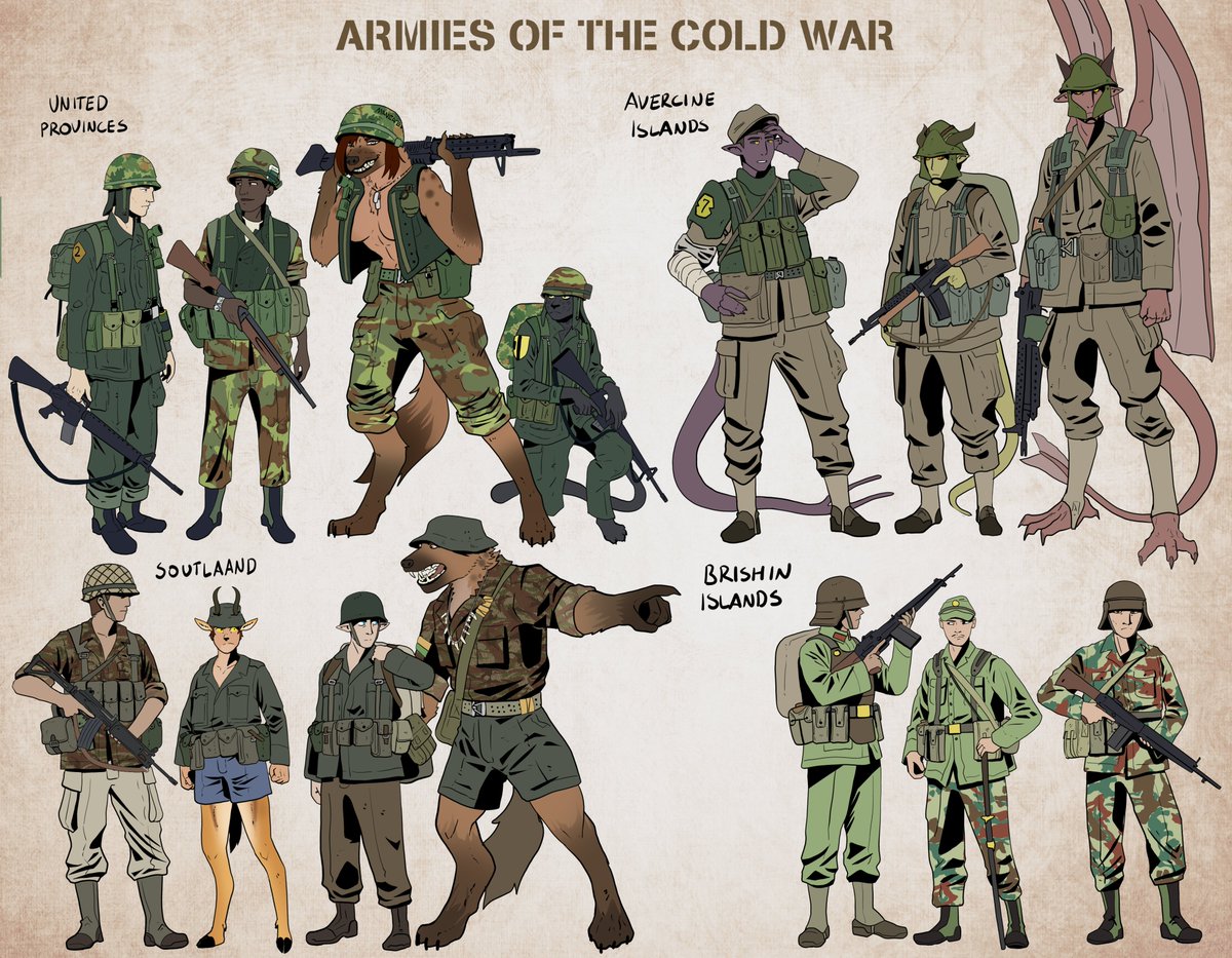 The Nations aligned with the Greater United Provinces.

The Cold War's split the world into three major alliances or spheres of influence, and everyone else inbetween is just trying to stay alive