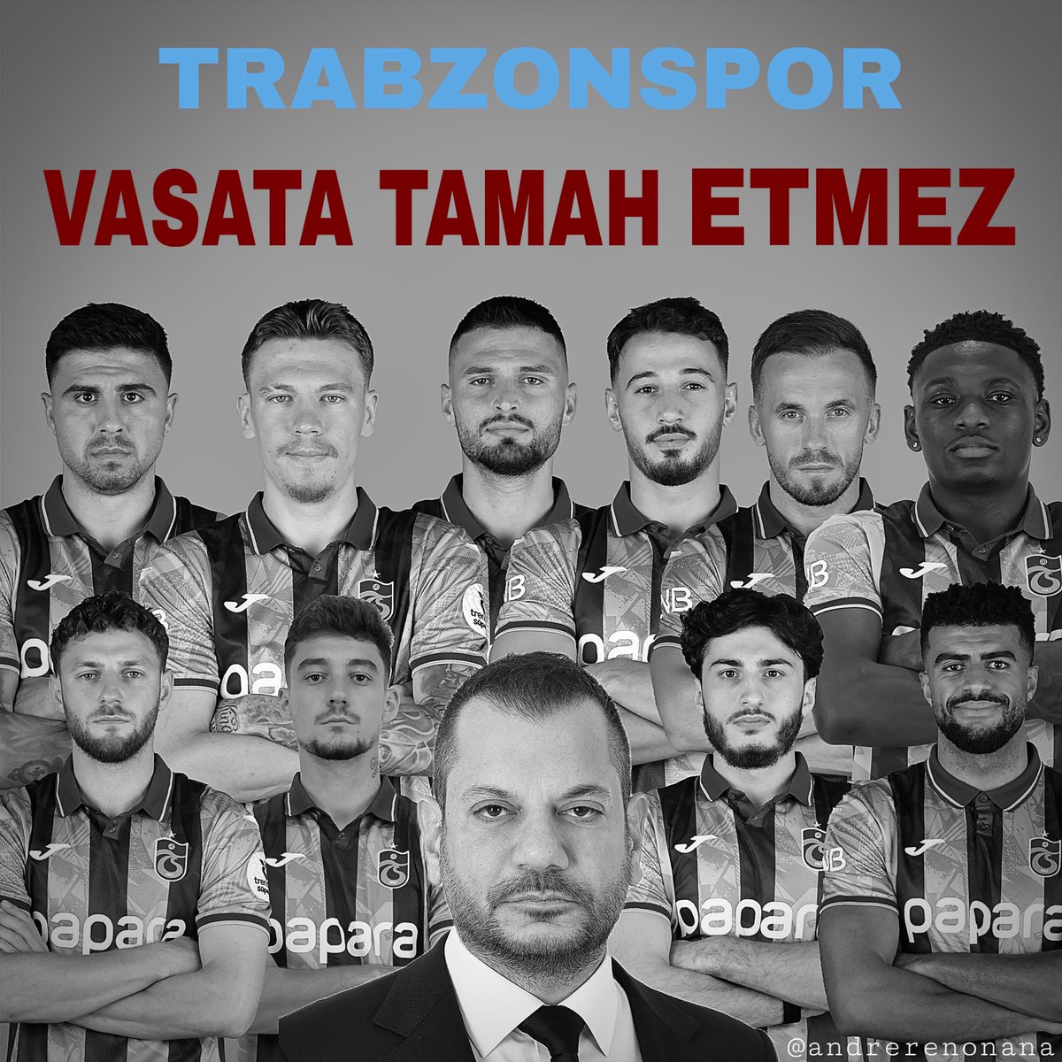 TRABZONSPOR VASATA TAMAH ETMEZ
#ErtuğrulDoğanİstifa