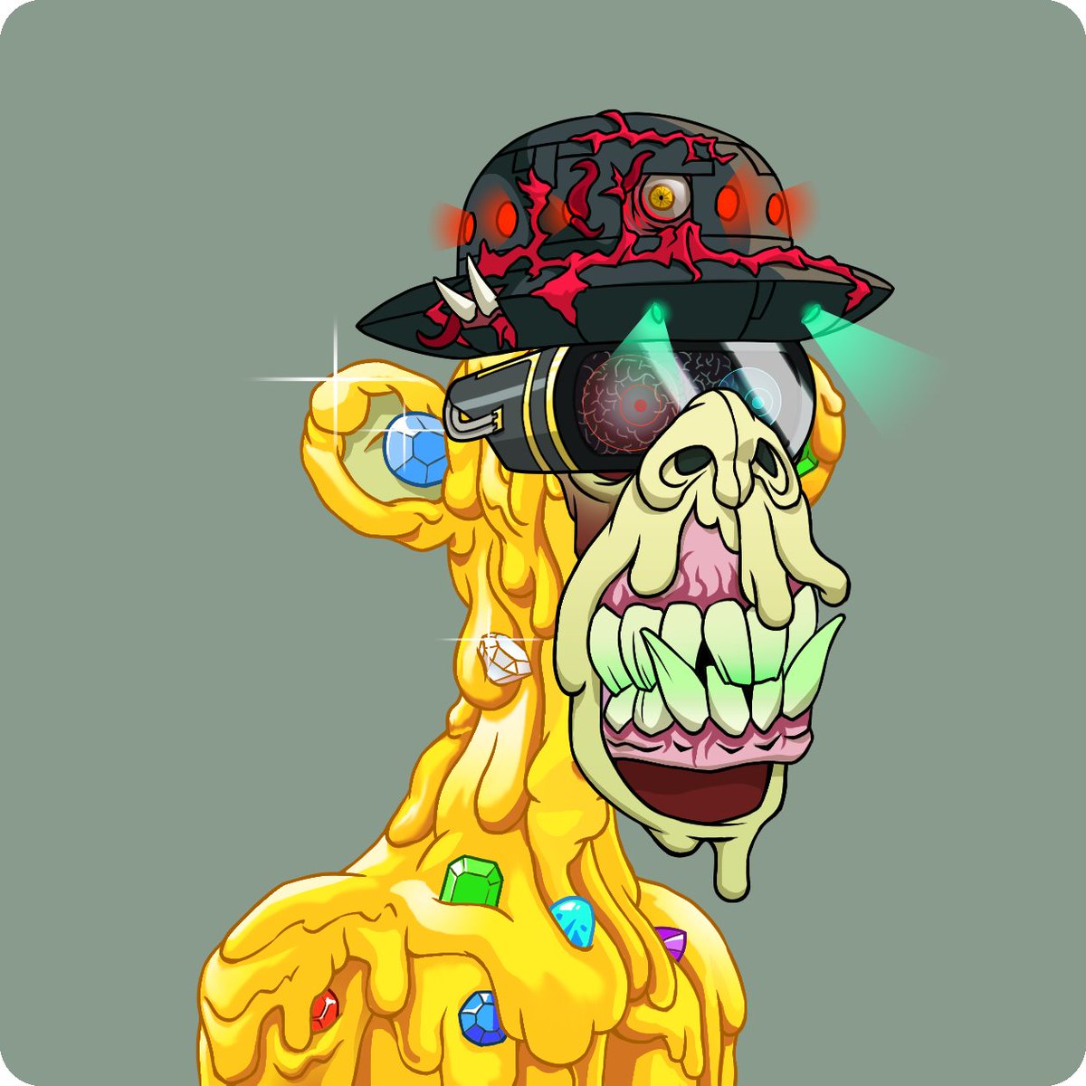 Mutant #7430 bought for 4.93 ETH (22,683.03 USD) on Blur  #MAYC #MutantApe  

blur.io/asset/0x60e4d7… 

🪂Airdrop is Live → Claim now: <a href="/freeedotfun/">freee.fun</a>