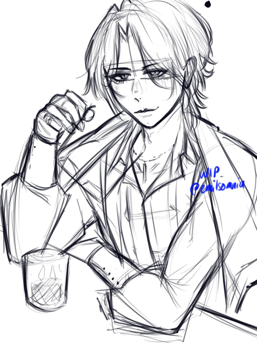 zeal sketch 🙏 bonus points if you recognise the pose reference