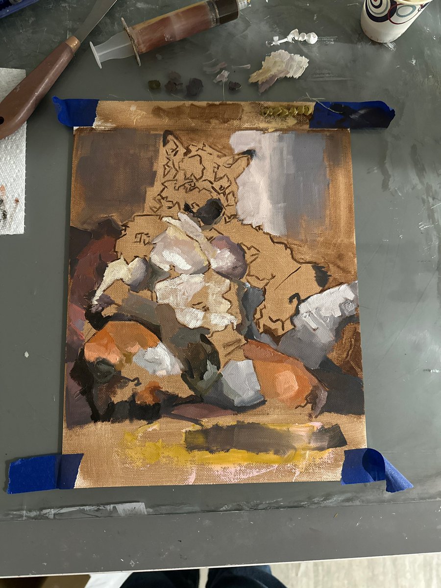 TechDumpling's tweet image. An unfinished piece obtained while cleaning out my computer :D