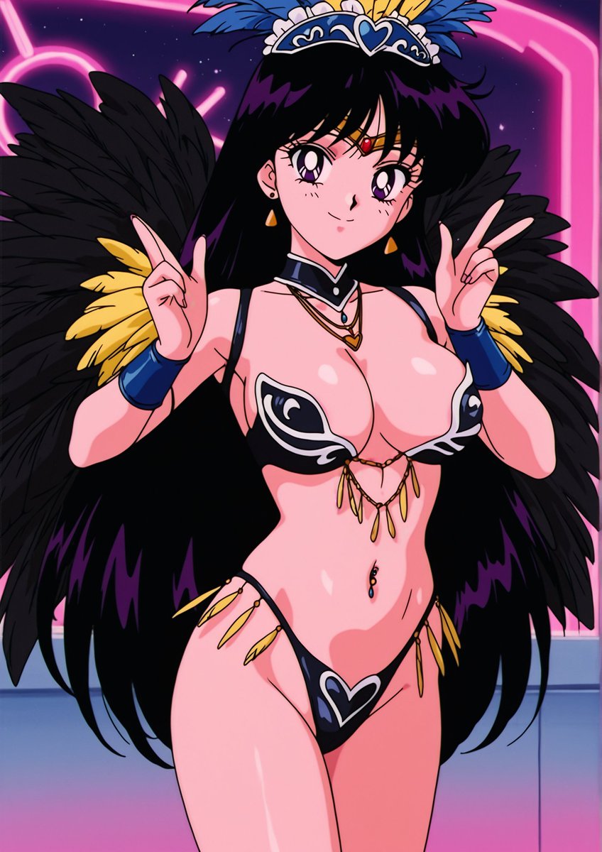 Rei Hino/Sailor Mars (Sailor Moon) in Samba Outfit
火野レイ／セーラーマーズ（セーラームーン）サンバ衣装