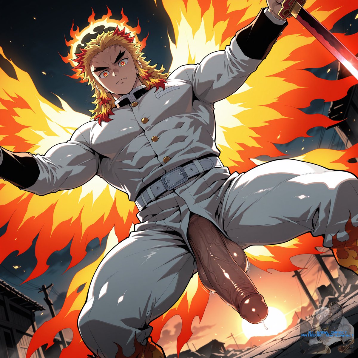 anime beauty with a coy smile