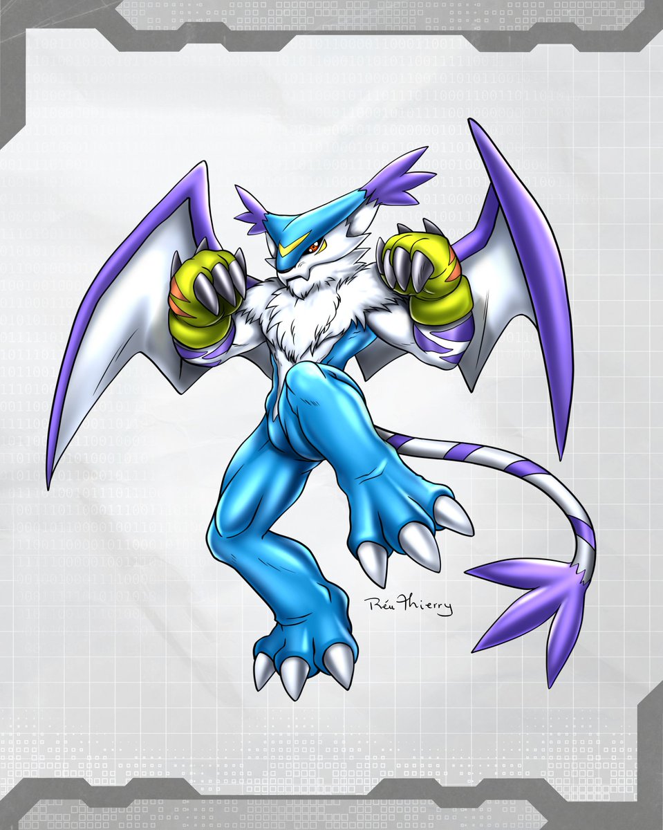 NextDigimon's tweet photo. Reposting Noctmon
A custom-made Digimon for Karn Ex in 2023. He's the result of the DNA Digivolution between Gatomon and XV-mon. Well, one of the possible outcomes.
https://t.co/2kfFzTMVmT
#Nextdigimon #KarnEx #Digimon #DigimonAdventure #FanDigimon #DNADigivolution #Jogress https://t.co/0VTDSI5MuA