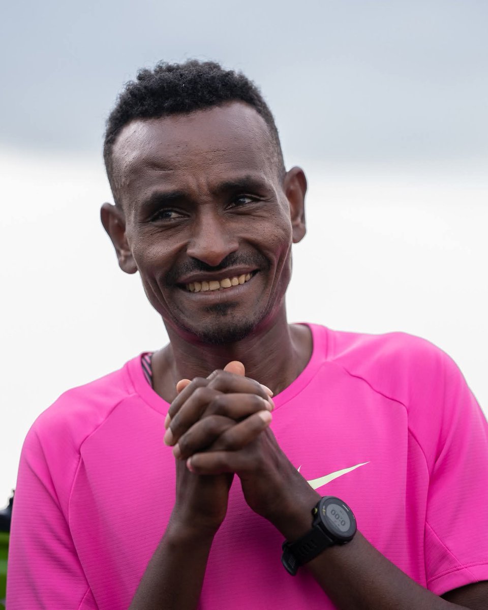 EliteRunningT's tweet photo. Less than 4 hours before men's marathon in Tokyo. Are you ready?

Deresa Geleta ran 2:03:51 (2nd place) in Tokyo in March 2025. https://t.co/hOtgSrbhJ5