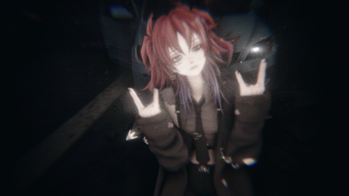 『免許とったので心スポきてまーすｗｗ』
#VRC 
#明古丹トンネル