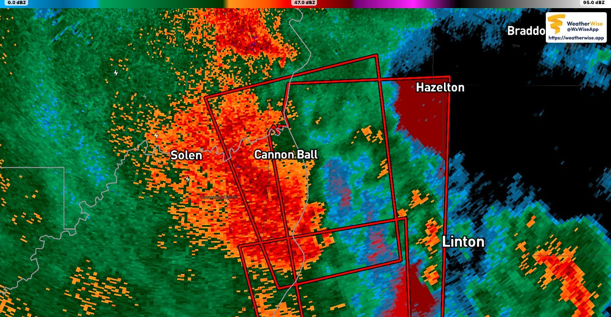 WXTrackingPlus's tweet photo. [OBSERVED] Tornado Warning for #CannonBall 

‼️TAKE COVER NOW‼️

Expires in 28 Minutes 

#Tornado #TornadoWarning  #NorthDakota #NDwx #wxX #wxtwitter https://t.co/7mkjDOk3oT