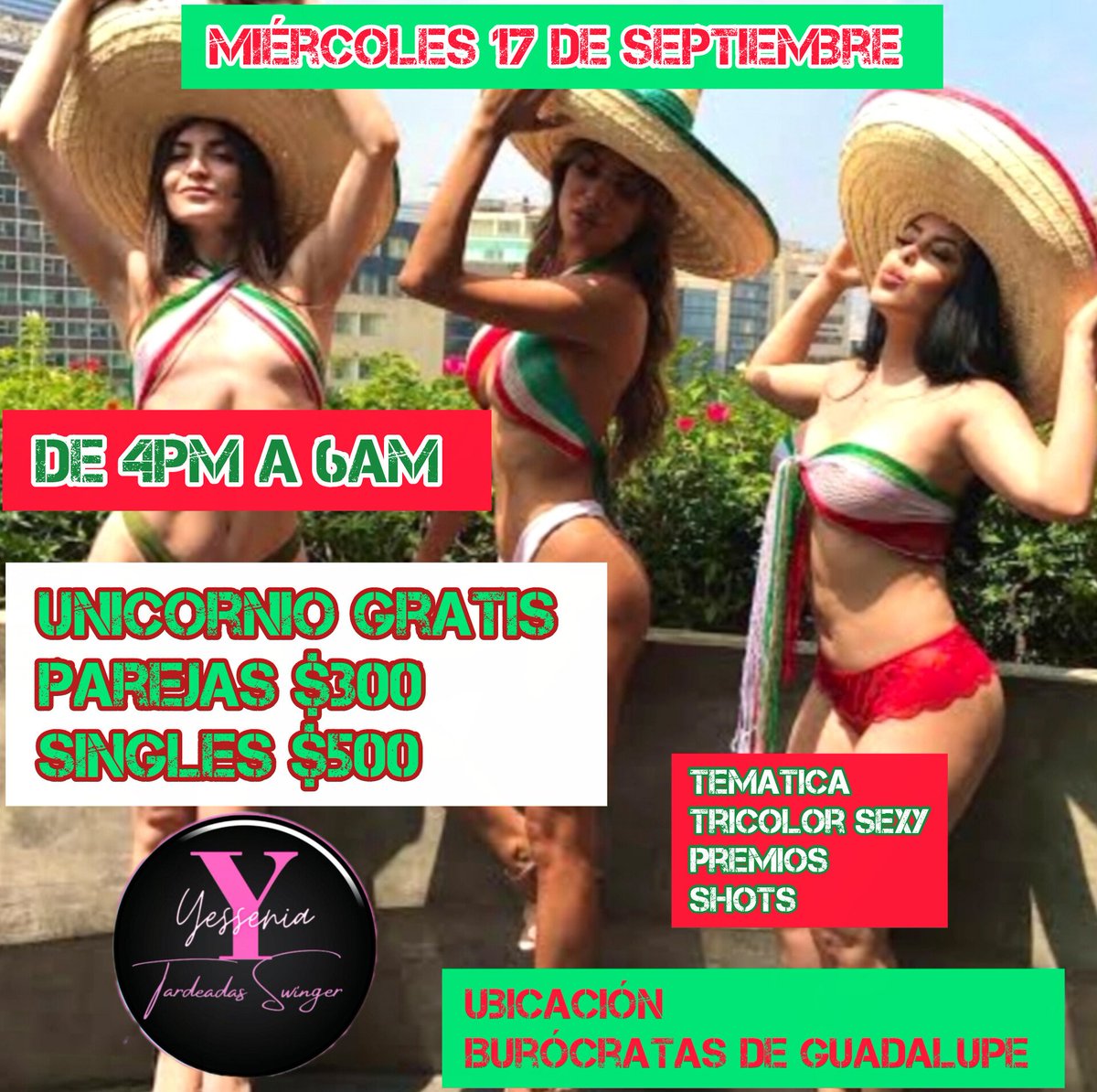 Rico Dominguito para todos 🥵

Nos vemos este Miércoles 17 de septiembre en la 
#PoolPartySwingerYesenia