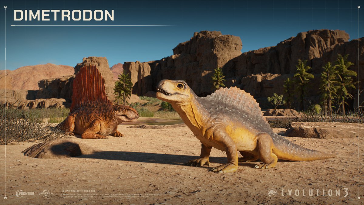 The first Dimetrodon fossils were described in 1877 by legendary American palaeontologist Edward Drinker Cope.

Learn more in the database: fron.dev/3f94