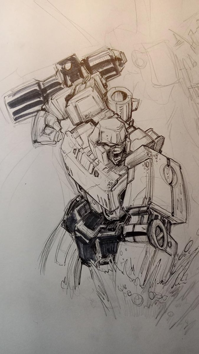 BigCoolRobot's tweet image. Megatron sketch 
#transformers #Transformersskybound #TransformersAnimated #TransformersCyberworld #transformersart #transformersartwork
#Maccadam #comicartistsunite