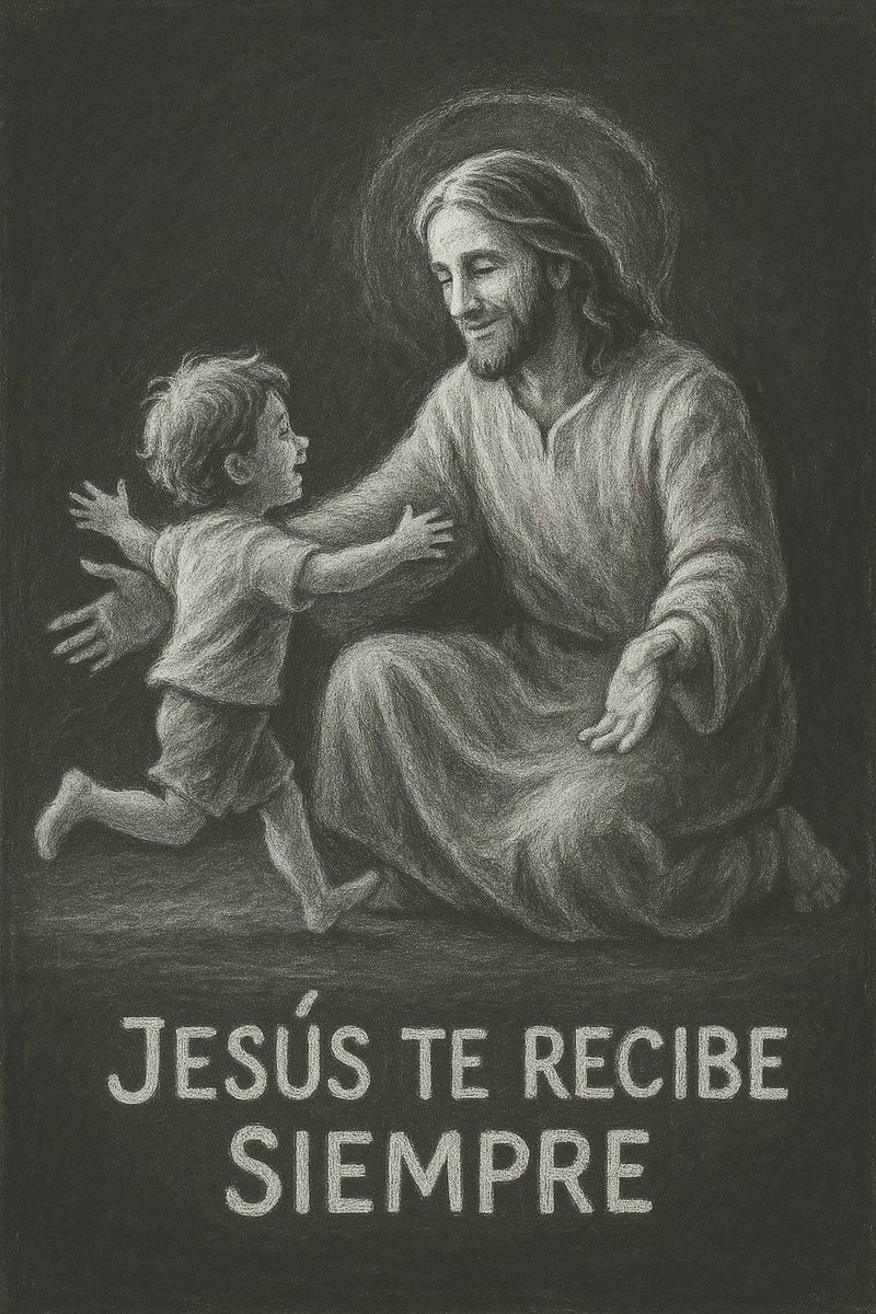 MifenDios's tweet photo. No importa cuántas veces caigas o cuánto te alejes… Jesús siempre estar�� con los brazos abiertos para recibirte. 💖🙏 Él nunca te rechaza, siempre te espera con amor infinito.
#AmorDeJesús  #NuncaSolo  #FeInquebrantable https://t.co/odZCR3LrAi