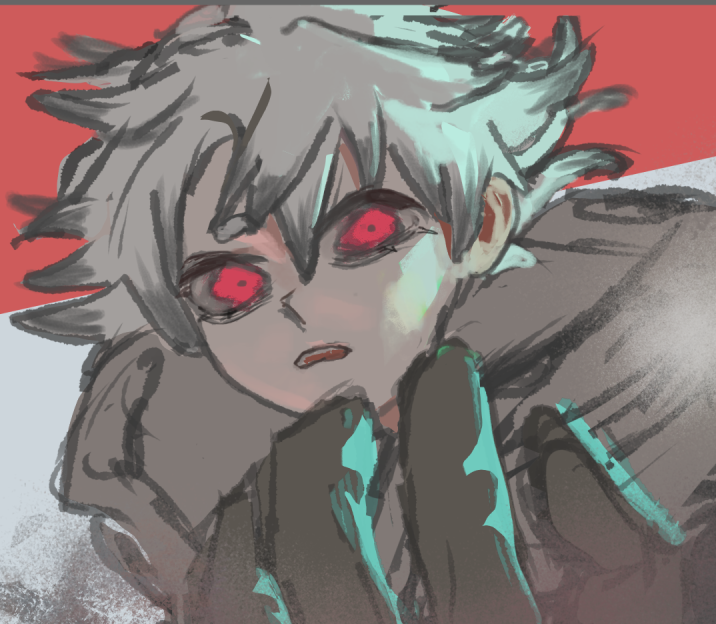 I'm trying different brushes for this one. 
Vent incoming: 
I always struggle so much when I start a new illustration, trying to set up the composition and colors in a way I truly like. It often gets really exhausting, it makes me forget art is supposed to be somewhat enjoyable.