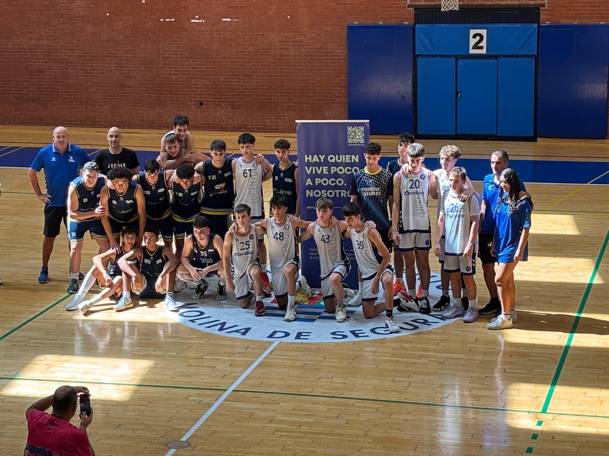 🏆 𝗖𝗮𝗱𝗲𝘁𝗲 𝗠𝗮𝘀𝗰𝘂𝗹𝗶𝗻𝗼 𝗔𝘇𝘂𝗹 - 𝗔𝗺𝗶𝘀𝘁𝗼𝘀𝗼

🔹 Molina Basket 73 - 76 CMA

🚀 ¡𝐄𝐧𝐡𝐨𝐫𝐚𝐛𝐮𝐞𝐧𝐚 𝐞𝐪𝐮𝐢𝐩𝐨! 

#SomosLucentum