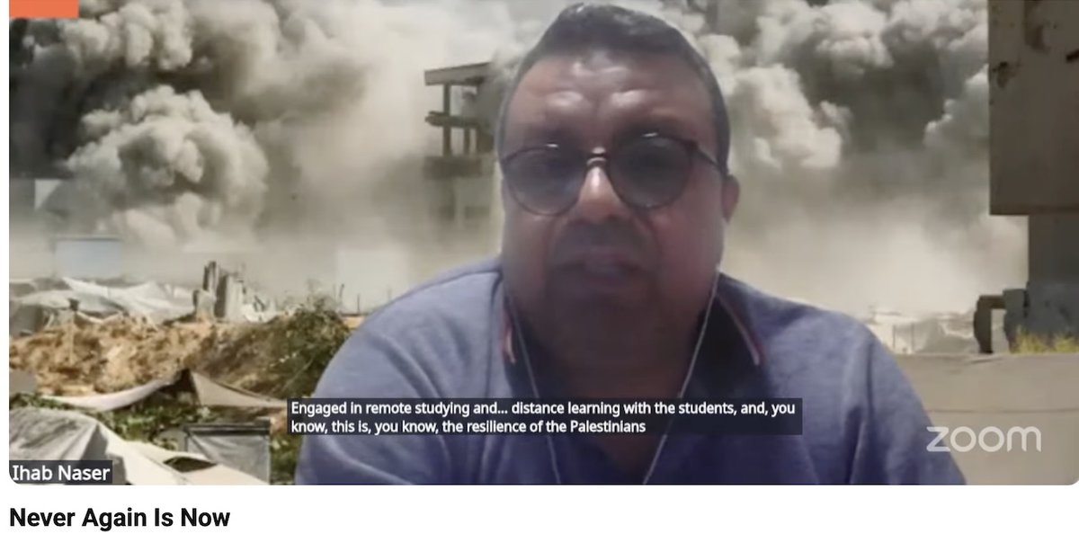 "I am in daily touch with my friends, family and my students. We are still engaged in remote studying -this is the resilience of the Palestinians to stand again, despite all the sorrow and the pain"
Ihab Naser, Dean of Faculty of Applied Medical Sciences, Al-Azhar University Gaza
