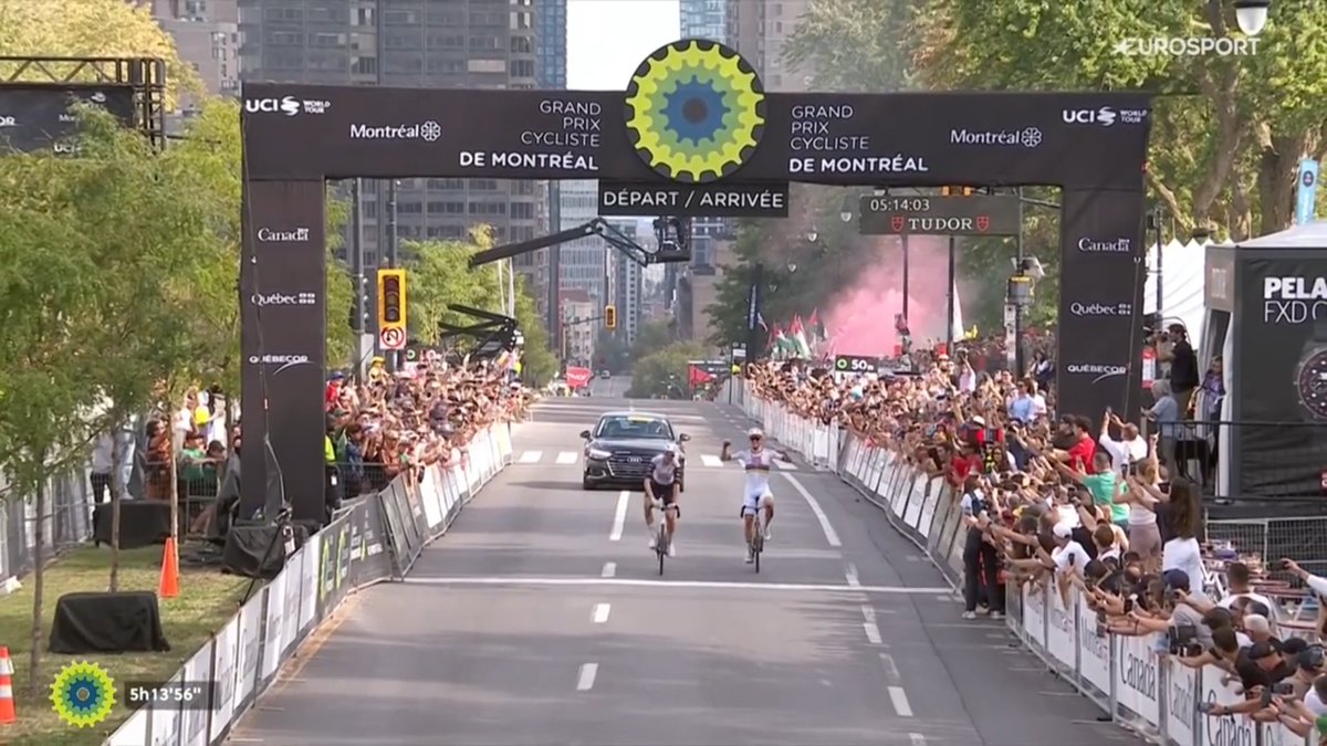 Brandon McNulty (UAE Team Emirates XRG) WINS GP Montreal, allowed by his captain, Tadej Pogacar who already won this race twice 👏🇺🇸 I don't like at all this UAE domination but that was class by Pogi. 🎩
#GPCQM