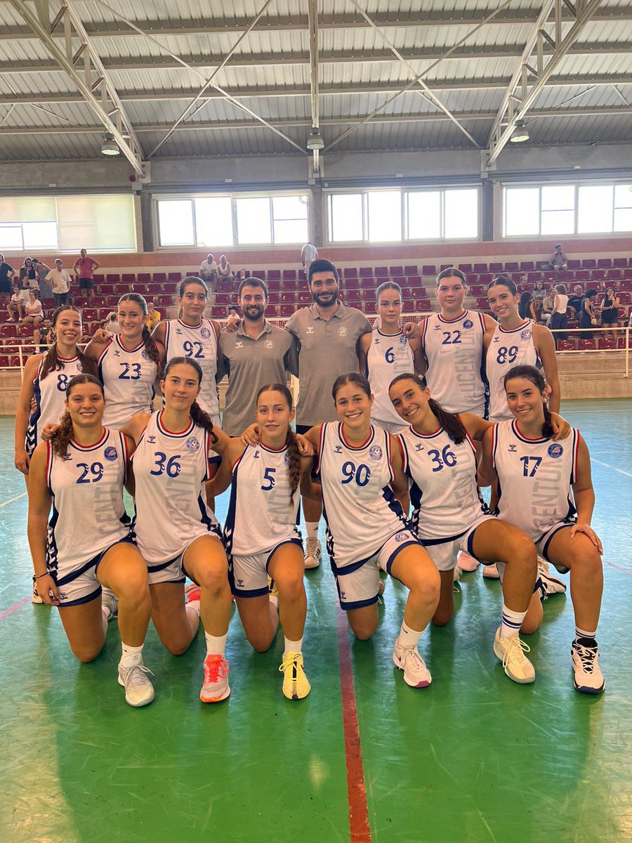 🏆 𝗝𝘂́𝗻𝗶𝗼𝗿 𝗙𝗲𝗺𝗲𝗻𝗶𝗻𝗼 𝗕𝗹𝗮𝗻𝗰𝗼 - 𝗔𝗺𝗶𝘀𝘁𝗼𝘀𝗼

🔹 JFB 81 - 36 Albubasket

🚀 ¡𝐄𝐧𝐡𝐨𝐫𝐚𝐛𝐮𝐞𝐧𝐚 𝐞𝐪𝐮𝐢𝐩𝐨! 

#SomosLucentum