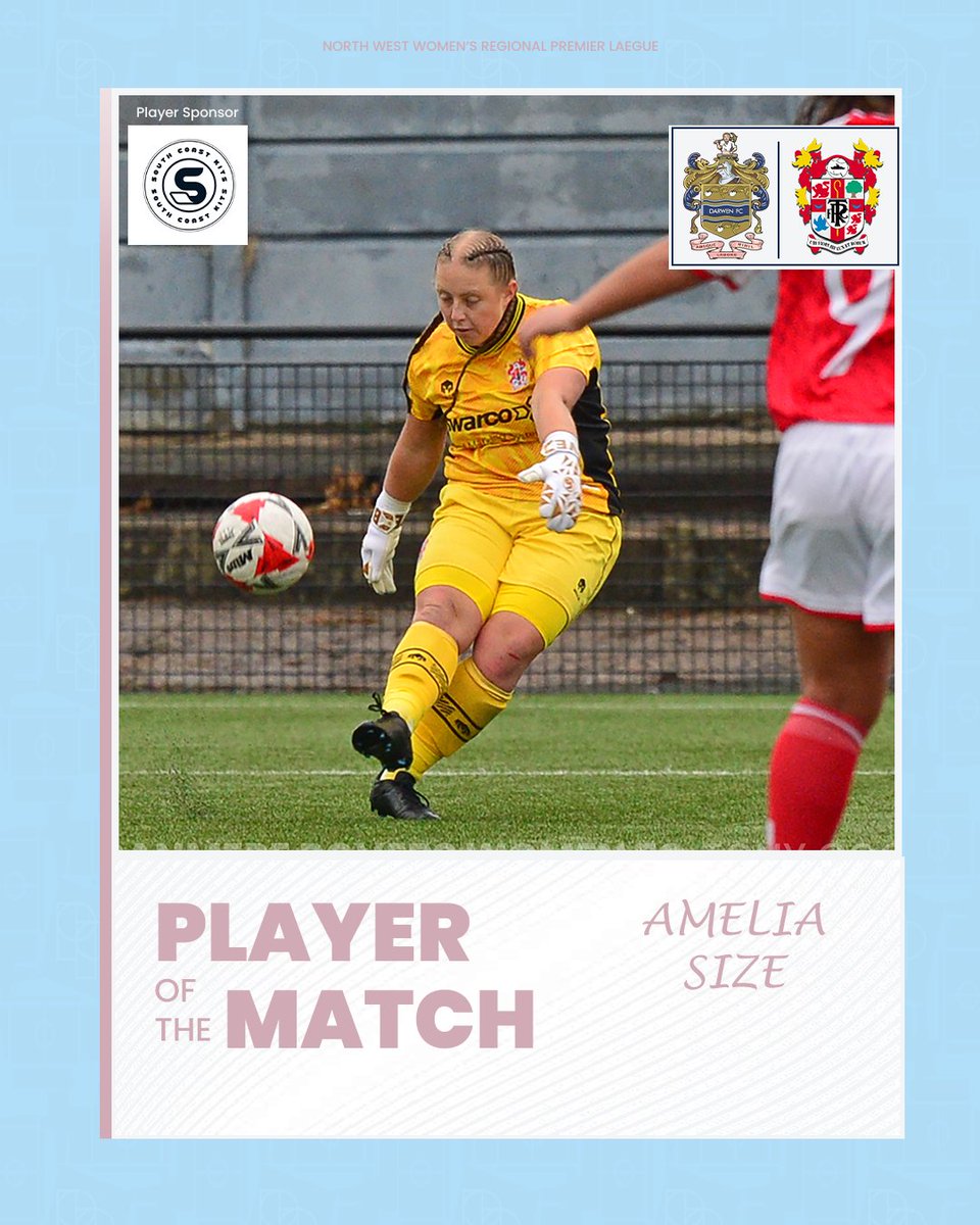 🏅Yesterday's Player of the Match was awarded to Goalkeeper Amelia Size.

Forever a commanding presence in the box and a sensational penalty save, Well done Millsey!

#TRFC #SWA | Player Sponsor: Southcoastkits