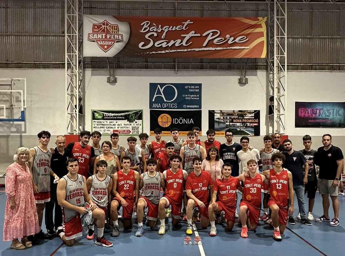 He assistit a la intensa final sènior masculí del III Torneig Poble de St. Pere que han disputat el <a href="/CBSantPere/">Bàsquet Sant Pere</a> i el <a href="/cnterrassa_bq/">CN Terrassa Bàsquet</a> amb victòria dels vermells (63-52). #SantPere