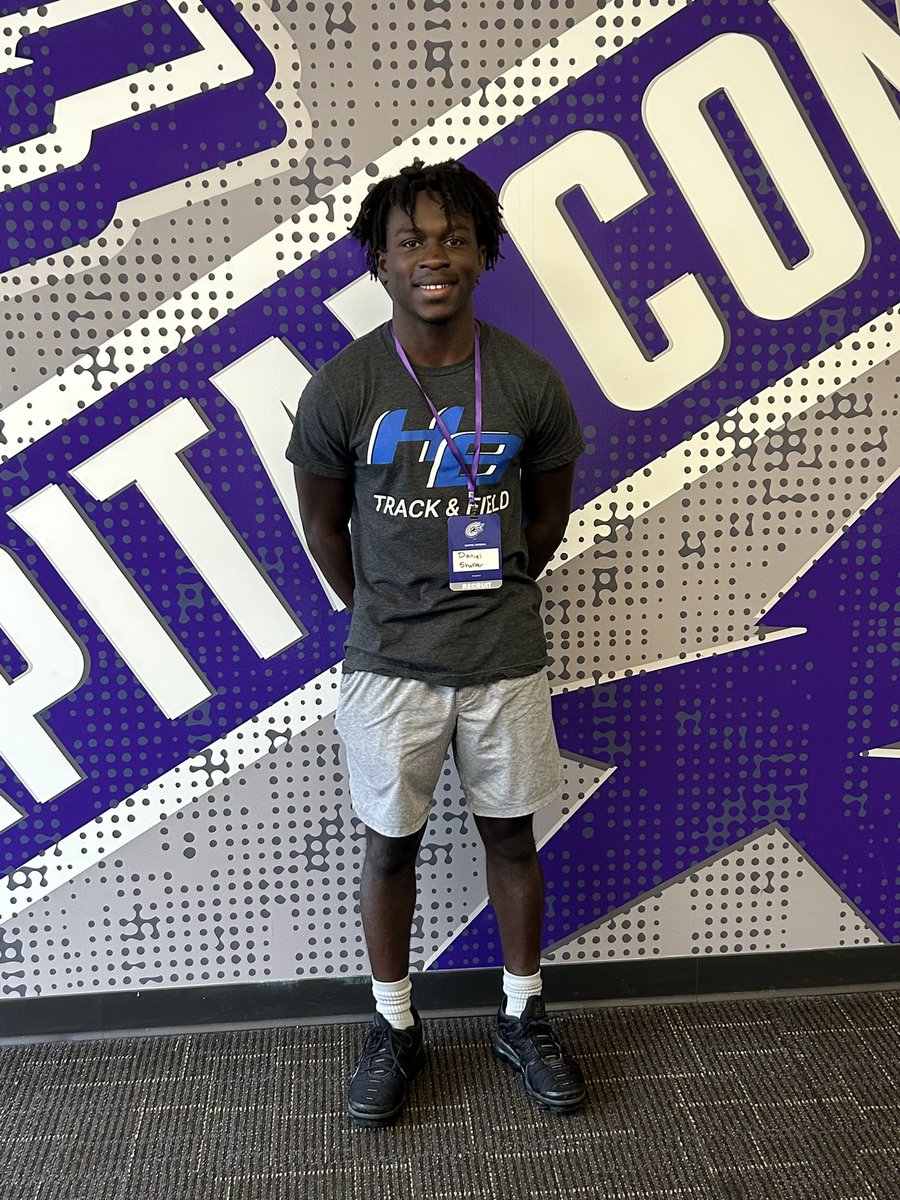 Had a great visit at Capital university thank you to all the coaches and players.