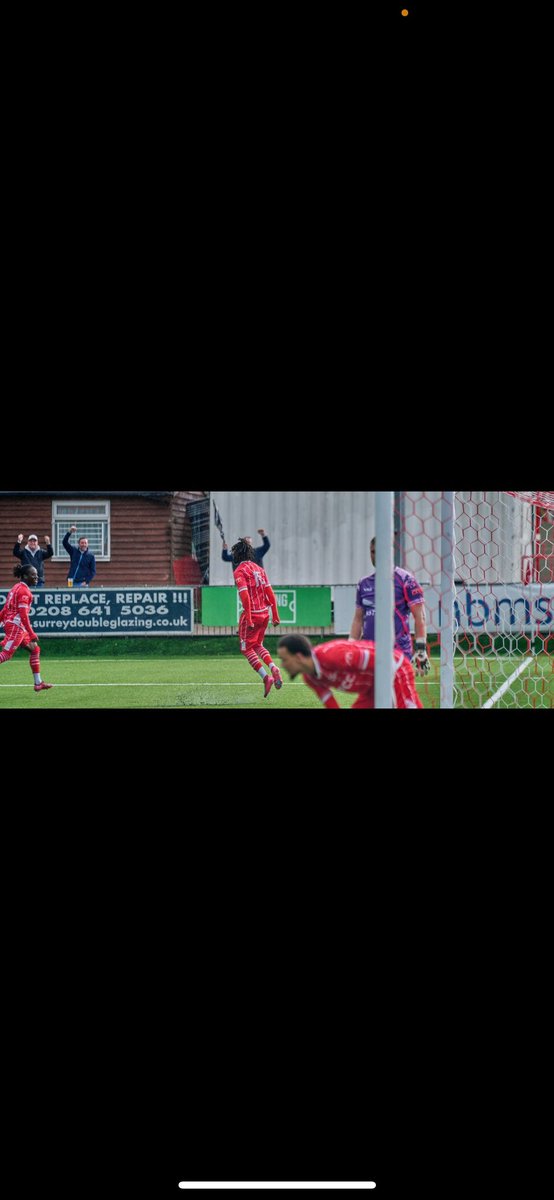 First game back , first goal of the season. #Godspeed <a href="/CarshaltonA_FC/">Carshalton Athletic FC</a>