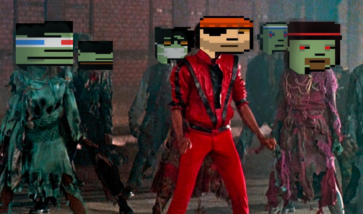 wiiides (@wiiides) on Twitter photo Five Zooombies last night got me feeling like MJ...  Darkness falls across the land The mid-night hour is close at hand... Creatures crawl in search of blood To terrorize your neighbourhood 
Just <a href="/wiiides/">wiiides</a> βοΈ #NFT Five Zooombies last night got me feeling like MJ...  Darkness falls across the land The mid-night hour is close at hand... Creatures crawl in search of blood To terrorize your neighbourhood 
Just <a href="/wiiides/">wiiides</a> βοΈ #NFT
