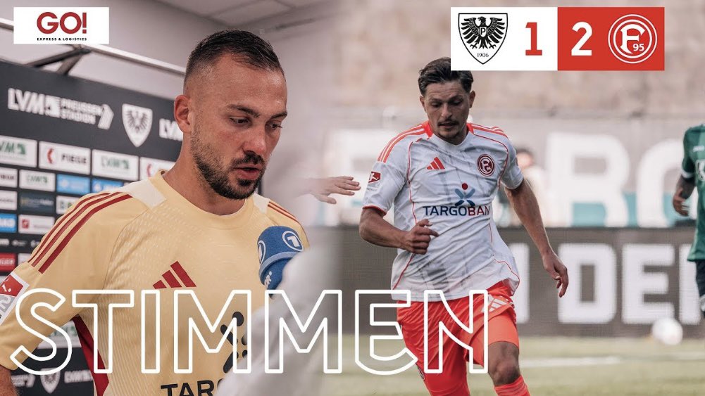 f95's tweet photo. Bei F95TV sprechen Flo Kastenmeier und Florent Muslija über #SCPF95 📺👀

👉🏻 https://t.co/GNEMWD4xWn

#f95 | 🔴⚪️ https://t.co/K53PvyJ8MR