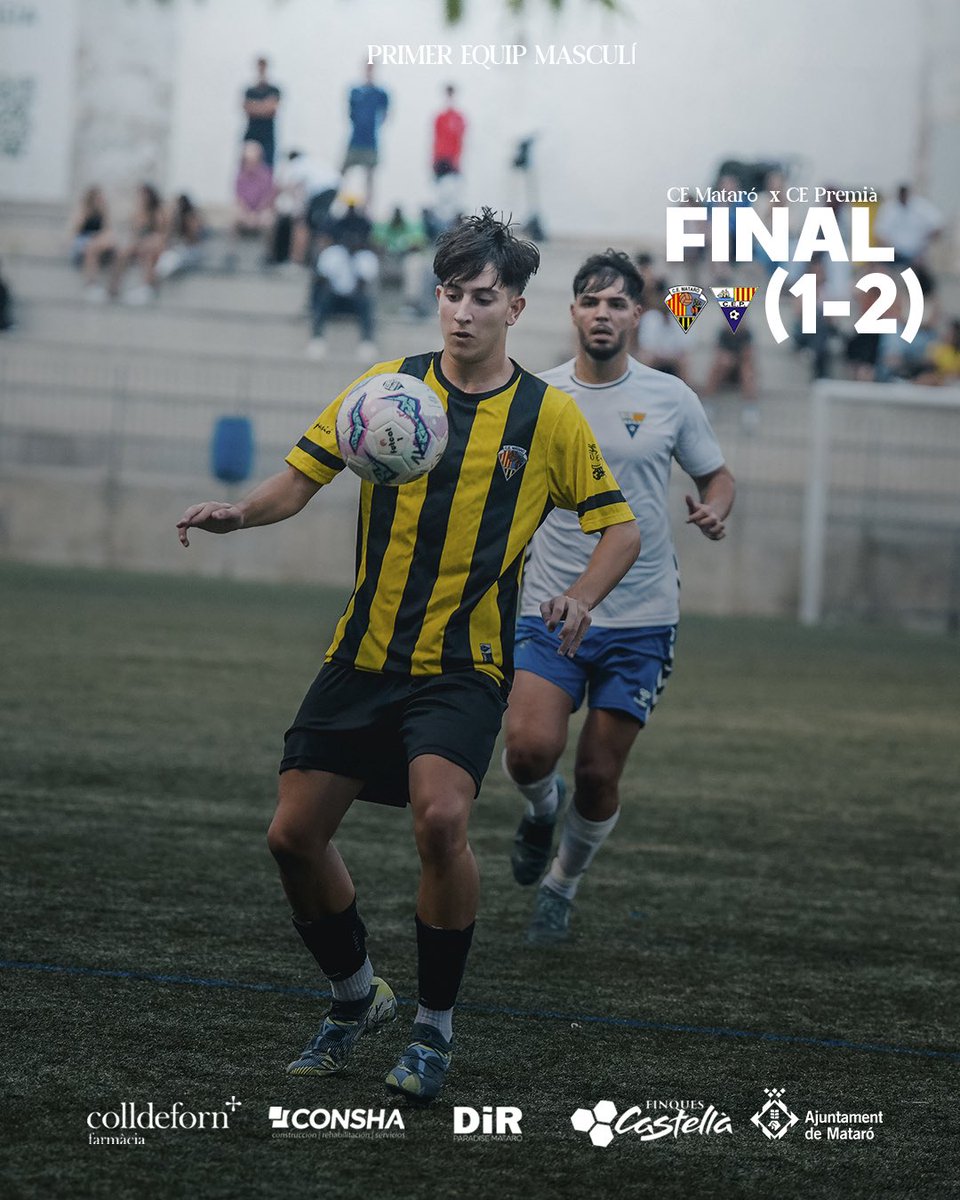 El Premià s'ha endut el Trofeu Iluro en l'última prova abans de l’inici de lliga. Tot i això, el nostre primer equip ha deixat una molt bona imatge davant un rival de superior categoria ⚽️

El camí és llarg i estem preparats per competir! 

#CEMataró