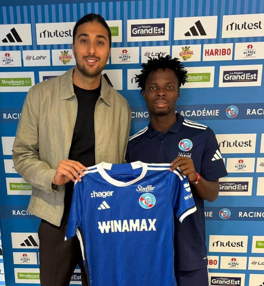Right2WSC's tweet image. CLUB STATEMENT 

Our graduate, Ogbonna Stanley Chizurum has completed a move to Strasbourg (BlueCo).

Stanley joins the Ligue 1 side from Sporting Supreme FC Nigeria.

We are proud to have contributed to his development and wish him continued success as he takes this step