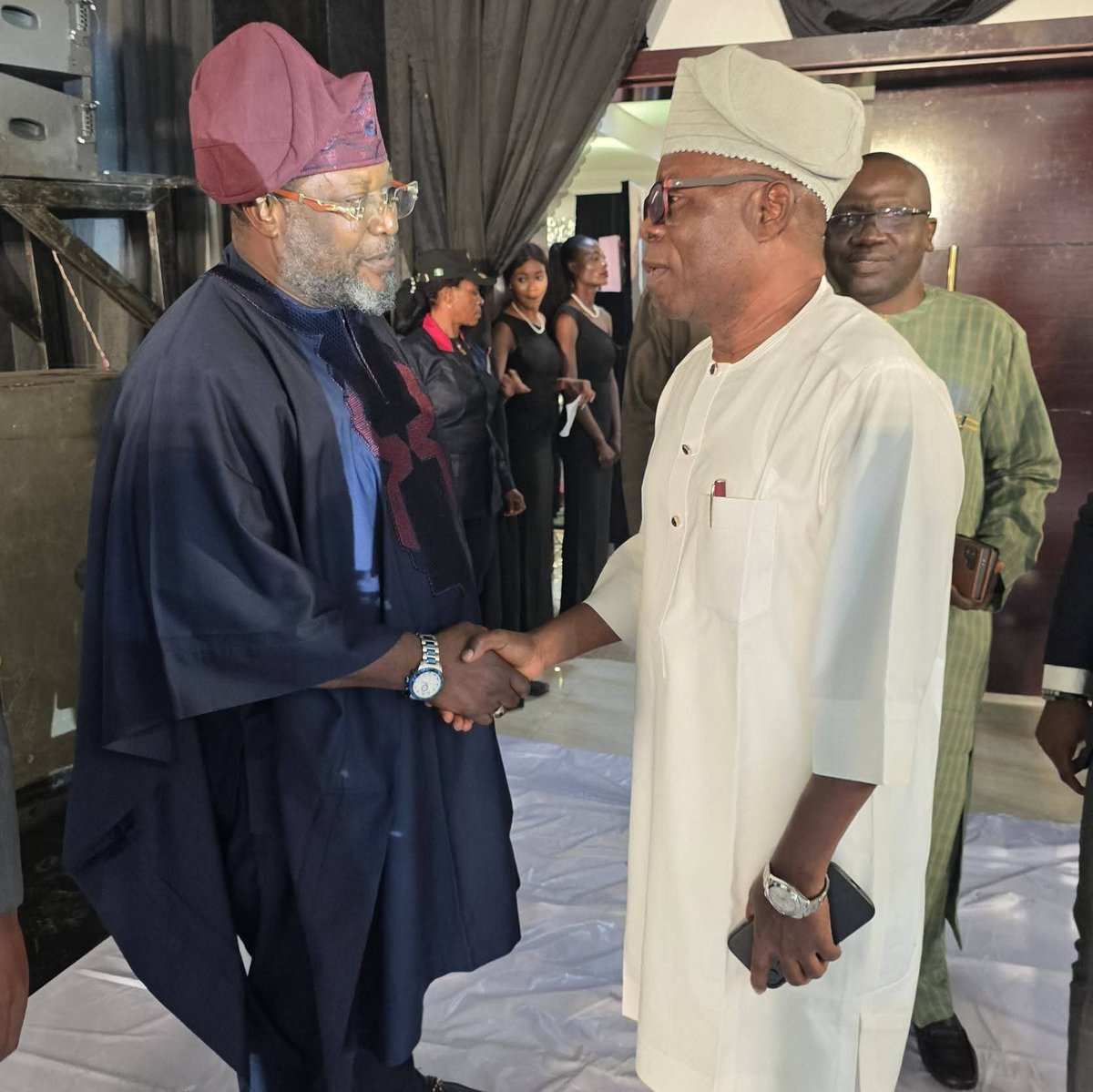 Honoured to represent Governor <a href="/LuckyAiyedatiwa/">Lucky Orimisan Aiyedatiwa</a> at the 50th birthday of <a href="/icrcng/">ICRC</a> DG, <a href="/JOBSON_EWALEFOH/">Jobson Ewalefoh, PhD</a>.
A fitting tribute to a distinguished public servant whose contributions to national development remain commendable. Wishing him continued health and fulfilment.