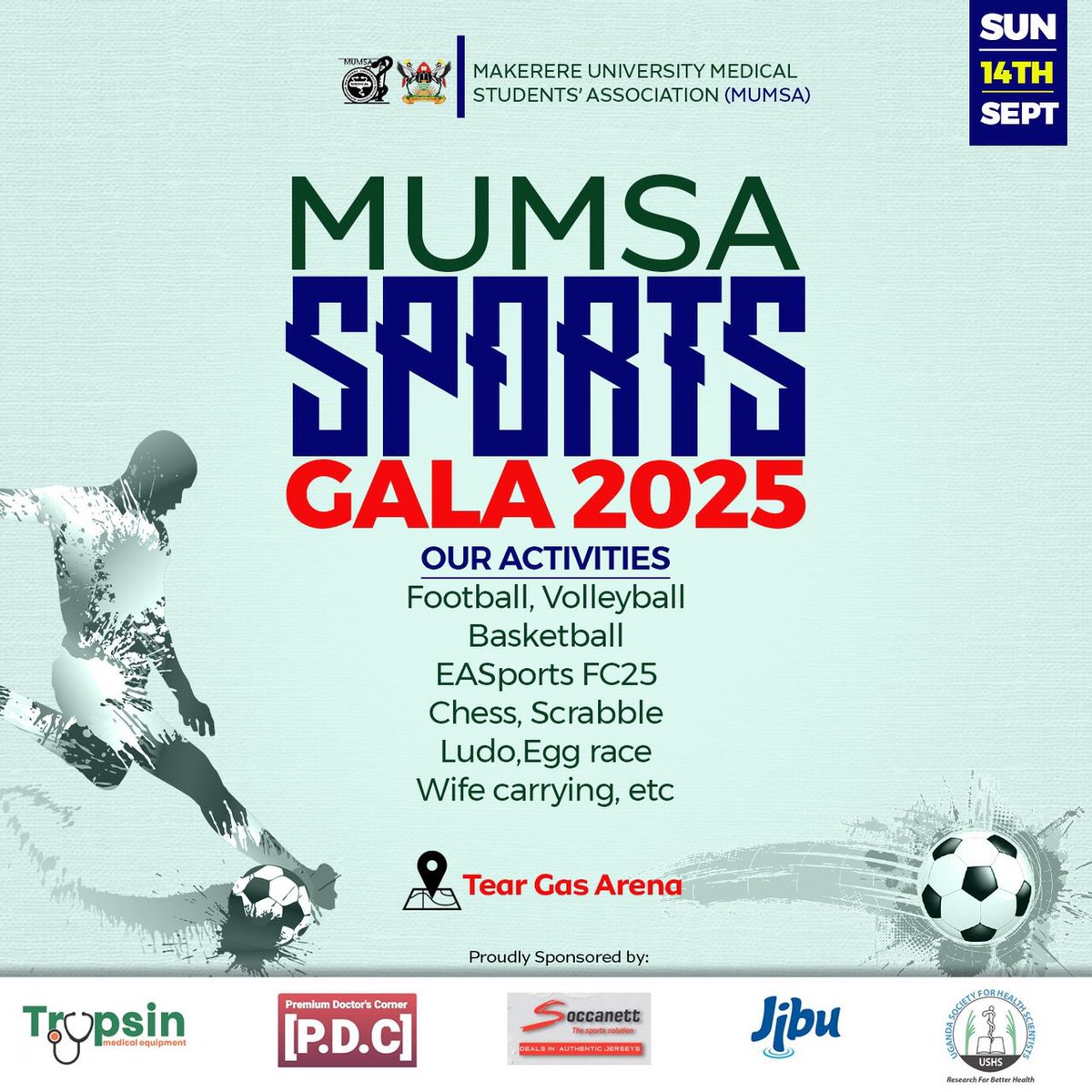 chsmursa's tweet image. Proud of our representation at the @Makerere_Medics sports gala by  President @RoderickKimuli. A privilege meeting Prof. Idro, Deputy Principal @MakCHS 🙏. Looking forward to stronger collaborations between MURSA &amp;amp; MUMSA for a united student front! 💪⚽🏀 #MakCHS #TogetherWeGrow”