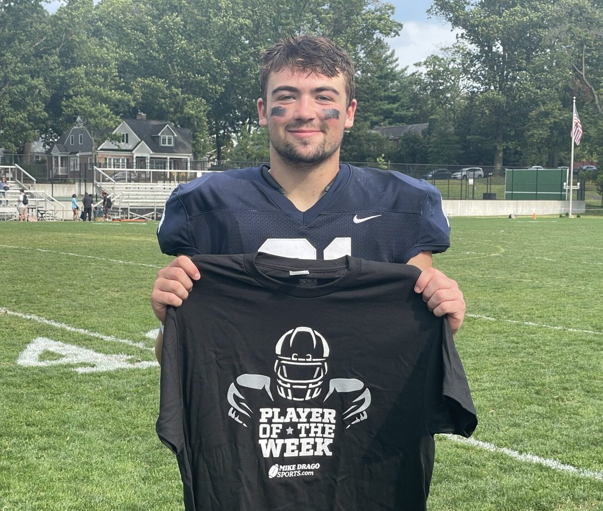 Congratulations to Wyomissing’s Chase Eisenhower for his selection as Wyomissing Physical Therapy Player of the Week earlier this season. Thanks to Joe Miller and Wyomissing PT for sponsoring this weekly award, and to CBL Custom Apparel for printing these great T-shirts.