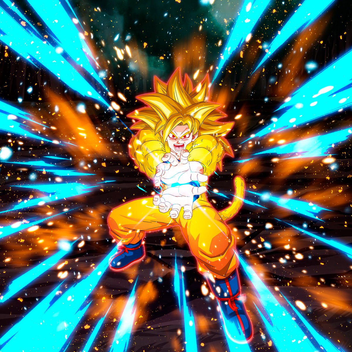 Inazuma_Raptor's tweet photo. LA EVOLUCIÓN DEL SUPER SAIYAN 4
Goku Super Saiyan 5 (Daima)

JXz - DRAGON BALL 
#DragonBallDaima #DragonBall https://t.co/PRmVXwNaFT