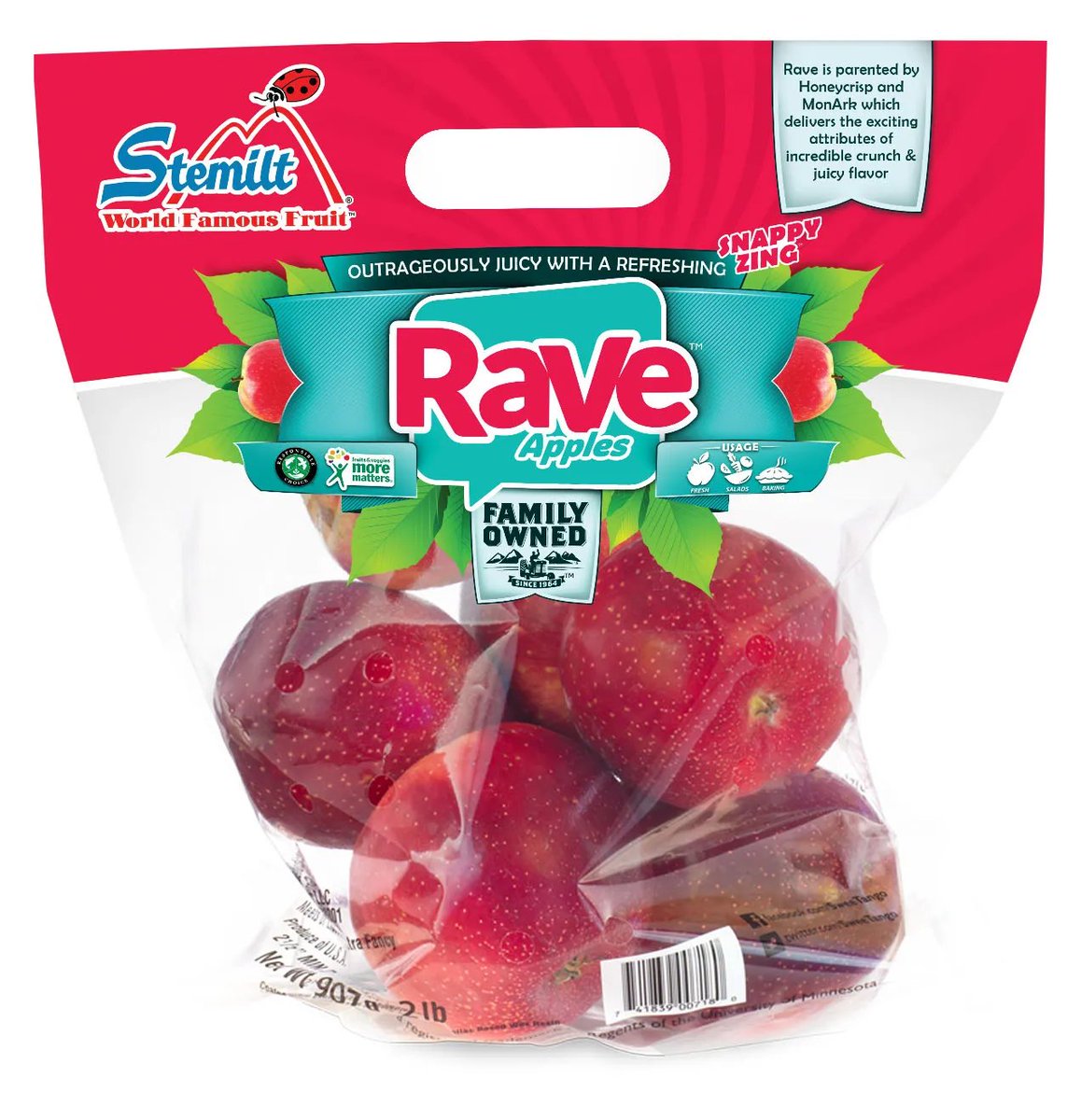 Rave apple - the best apple I have ever tasted!