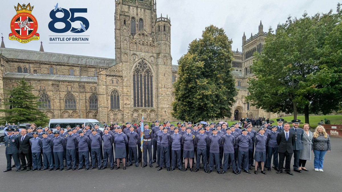Today cadets and staff from 234 joined those from across <a href="/DNWAirCadets/">DNW RAF Air Cadets</a> at the Battle of Britain Parade at <a href="/durhamcathedral/">Durham Cathedral</a>. Well done to all who attended for a fantastic parade!