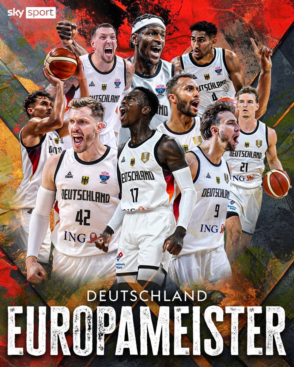 solsks's tweet image. So stolz auf dieses Team.
Amtierender Welt- und Europameister.
Ein Team für die Ewigkeit.
 
#DBBTeam 
#EuroBasket2025