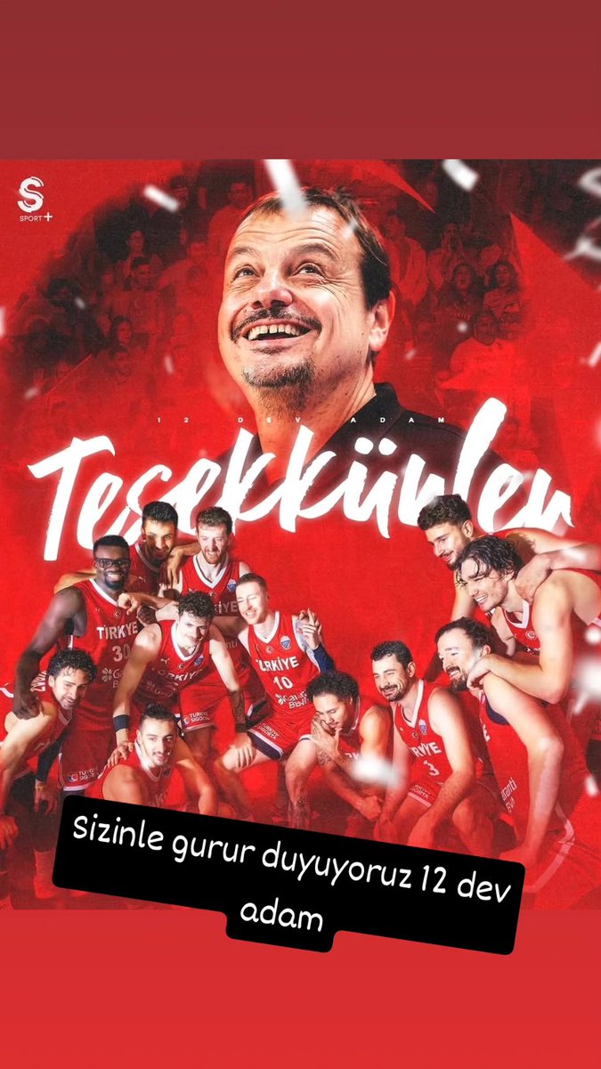 Sizinle gurur duyuyoruz 12 dev adam