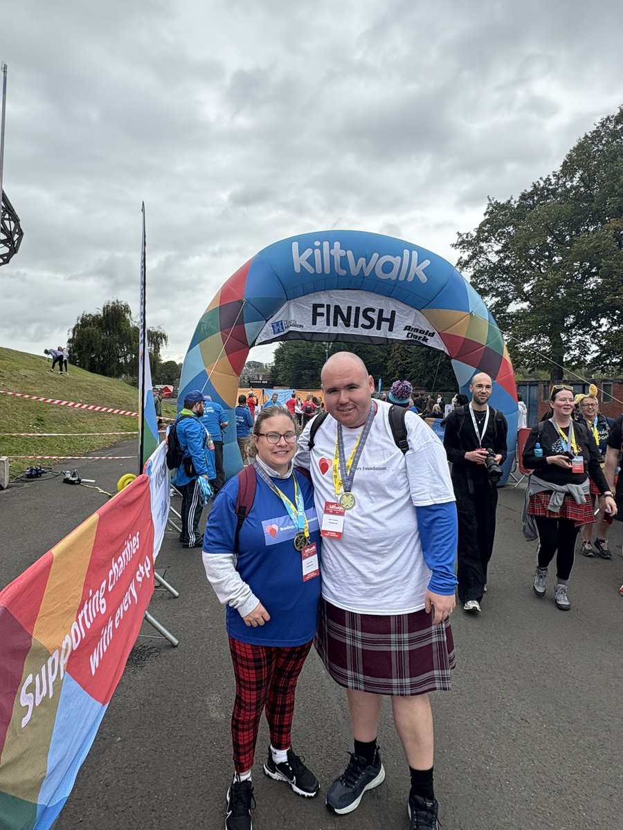 bchappy1874's tweet photo. The Edinburgh Kiltwalk 2025 ✅ great day out raising money for an amazing charity (Bradley Lowery Foundation) who help families that need to fund raise for treatment or equipment, not available on the NHS. https://t.co/4IIjoI1NeG