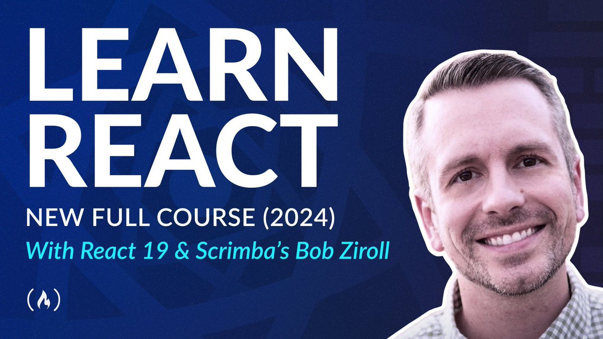 freeCodeCamp's tweet image. Learning React can be tough - but building projects and solving coding challenges can help.
And this hands-on course helps you do just that.
In it, Bob walks you through 170+ coding challenges and 6 projects to teach you React fundamentals.
freecodecamp.org/news/learn-rea…