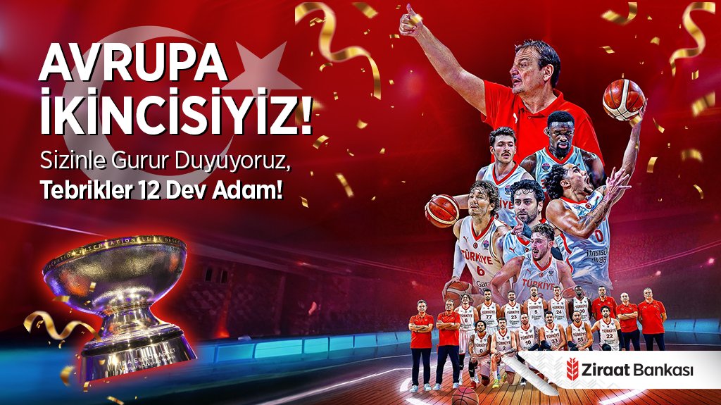 Avrupa İkincisiyiz!
Sizinle gurur duyuyoruz, tebrikler #12DevAdam🇹🇷